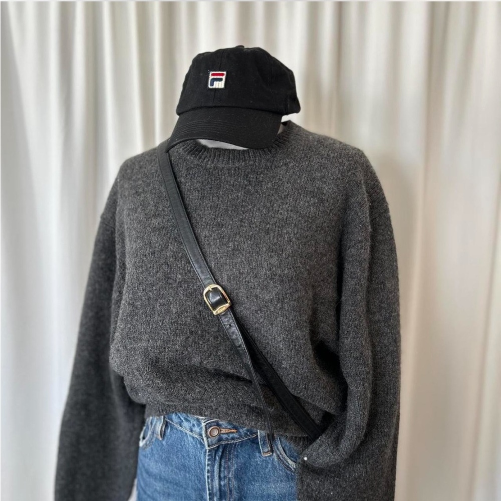 Grey Cabela's wool blend sweater. - Picture 5 of 5